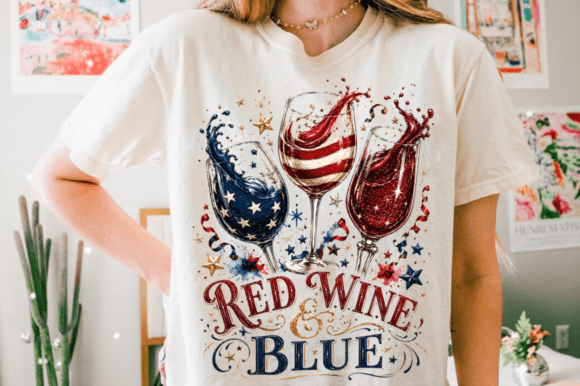 Download Red Wine &amp; Blue PNG,4th of July Wine PNG - Blue png Collection