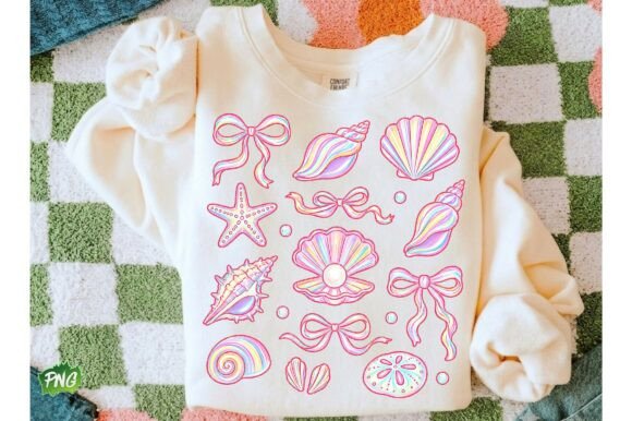 Download Summer Seashell Coquette PNG, Preppy - Shell Collection