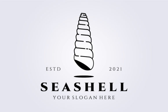 Download Seashell Logo Line Art Premium Shell - Shell Collection