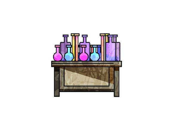 Download Dr. Mad Scientist's Steampunk Laboratory Equipment - Watercolor - Equipment Collection